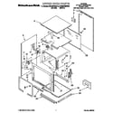 KitchenAid KEBS276BBL3 upper oven diagram
