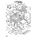 Whirlpool SF365BEYW5 oven diagram