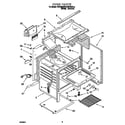 Roper FGP335BL4 oven diagram