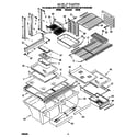 Whirlpool 8ET21DKXDW03 shelf diagram