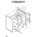 Whirlpool 8ET21DKXDW03 refrigerator door diagram