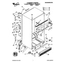 Whirlpool 3ET22DKXDN01 cabinet diagram