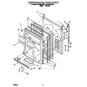 Whirlpool 3ET22DKXDN01 refrigerator door diagram