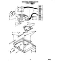 Whirlpool 6LSP8255BW2 machine base diagram
