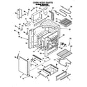 Whirlpool RS310PXBH0 oven body diagram