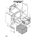 KitchenAid KERS507YWH3 oven chassis diagram