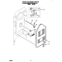 KitchenAid KERS507YWH3 rear chassis diagram