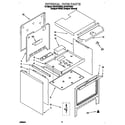 Whirlpool SF370PEWQ0 external oven diagram