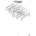 Whirlpool SF5140EYW2 backguard diagram