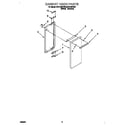 Whirlpool SF5140EYW2 cabinet door diagram