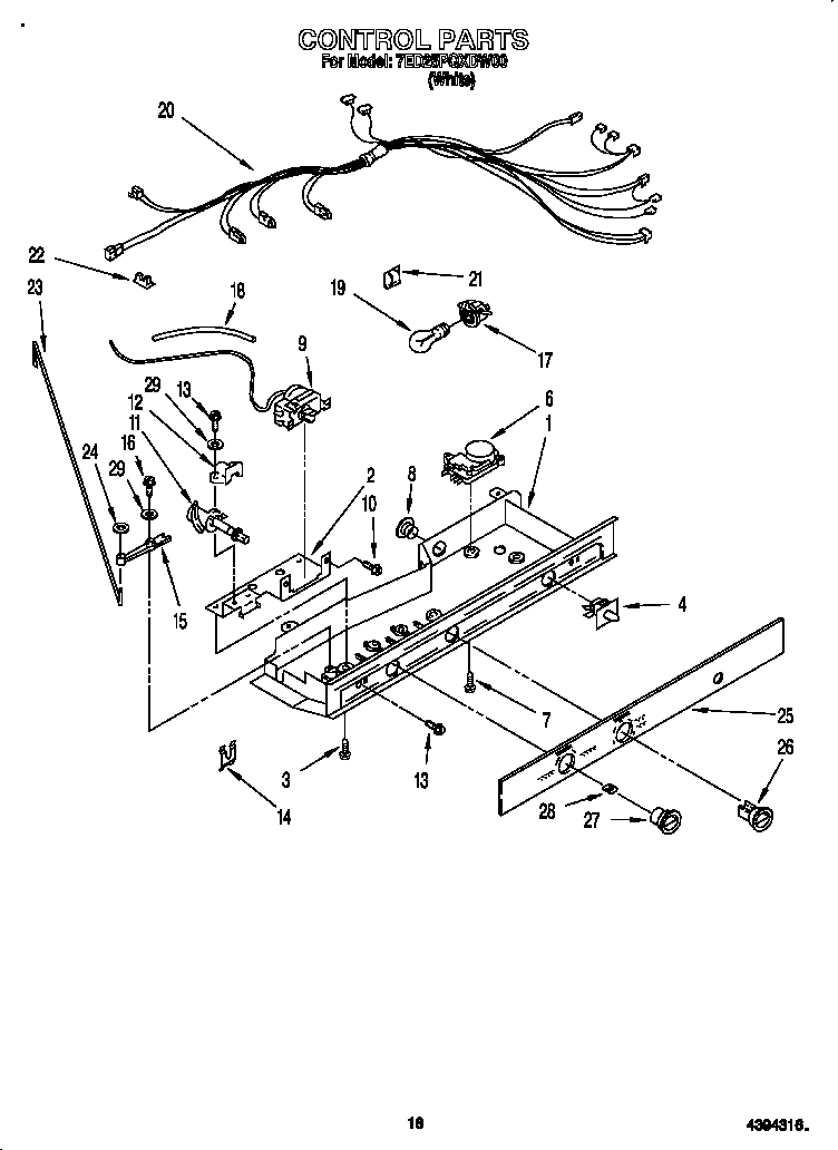 Whirlpool 7ED25PQXDW00 control diagram