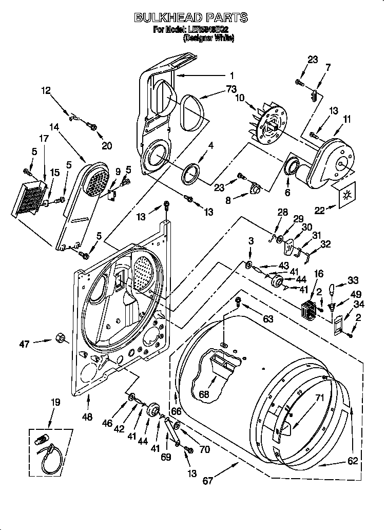 Whirlpool LER5848EQ2 null diagram