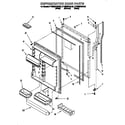 KitchenAid KTRS25KDBL00 refrigerator door diagram