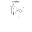 Whirlpool SF5140EYN5 cabinet door diagram
