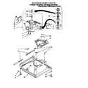 Whirlpool LXR7144EZ0 machine base diagram