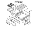 Whirlpool SF325PEEN0 broiler diagram