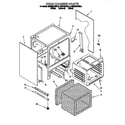 KitchenAid KESH307BWH3 oven chassis diagram