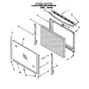 Whirlpool RF302BXEW0 door diagram