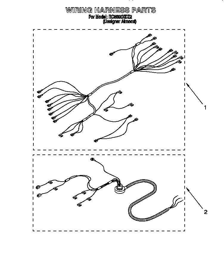 Whirlpool RC8600XDZ2 null diagram