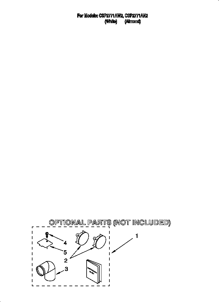 Whirlpool CSP2771AW2 null diagram
