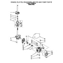 Estate TAWB600EQ0 brake, clutch, gearcase, motor and pump diagram