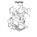 KitchenAid KEBI271YBL1 lower oven diagram