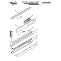 Whirlpool RB760PXBB2 control panel diagram