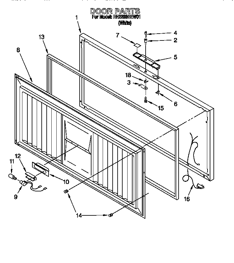 Roper RH2299REW01 null diagram