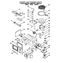 KitchenAid KEMS377DWH1 cabinet & stirrer diagram