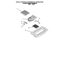 Whirlpool RC8720EDW0 grille module diagram