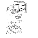 Whirlpool LSC9355EZ1 machine base diagram