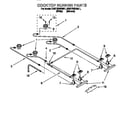 KitchenAid KGST300BAL1 cooktop burner diagram