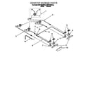KitchenAid KGST300BWH2 cooktop burner diagram