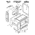 Whirlpool SF5140EYN4 cabinet parts diagram