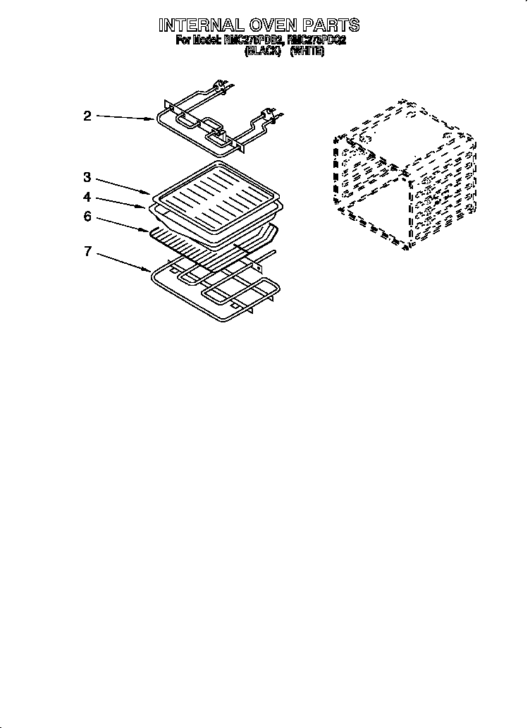Whirlpool RMC275PDQ2 internal parts diagram