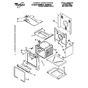 Whirlpool RBD305PDQ1 lower oven diagram
