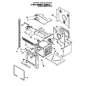 Whirlpool RBD305PDQ1 upper oven diagram
