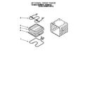 Whirlpool RBD305PDQ1 internal oven diagram