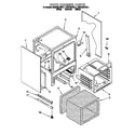 KitchenAid KESH307BBL1 oven chassis diagram