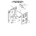 KitchenAid KESH307BBL1 rear chassis diagram