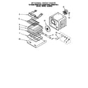 KitchenAid KEBS277DWH1 internal oven diagram