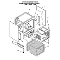 KitchenAid KESC300BWH5 oven chassis diagram