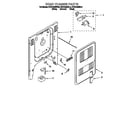 KitchenAid KESC300BWH5 rear chassis diagram