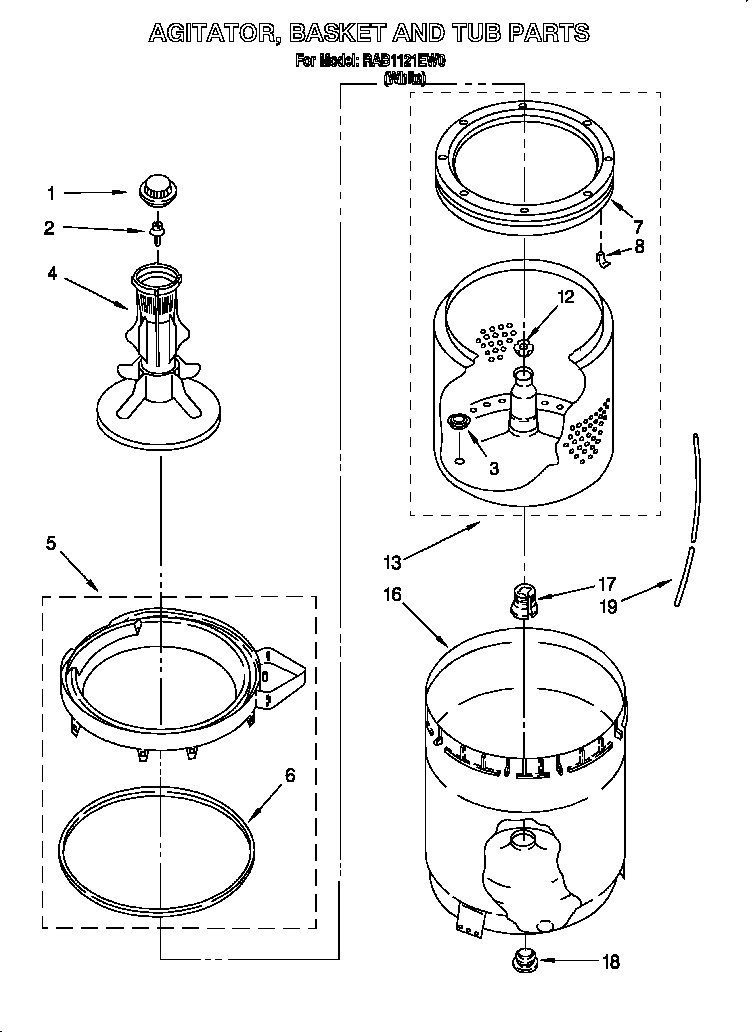 Roper RAB1121EW0 null diagram
