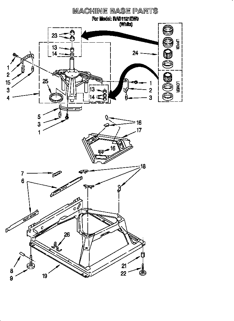 Roper RAB1121EW0 null diagram