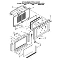 KitchenAid KEBN107YSB0 stainless steel door diagram