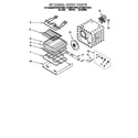 KitchenAid KEBS277DBL2 internal oven diagram
