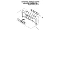 Whirlpool RBD277PDB2 control panel diagram