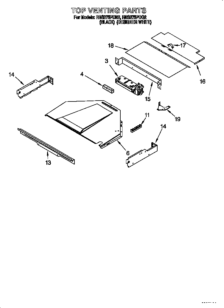 Whirlpool RBS275PDQ2 top venting diagram