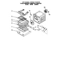 KitchenAid KEMS307DWH1 internal oven diagram